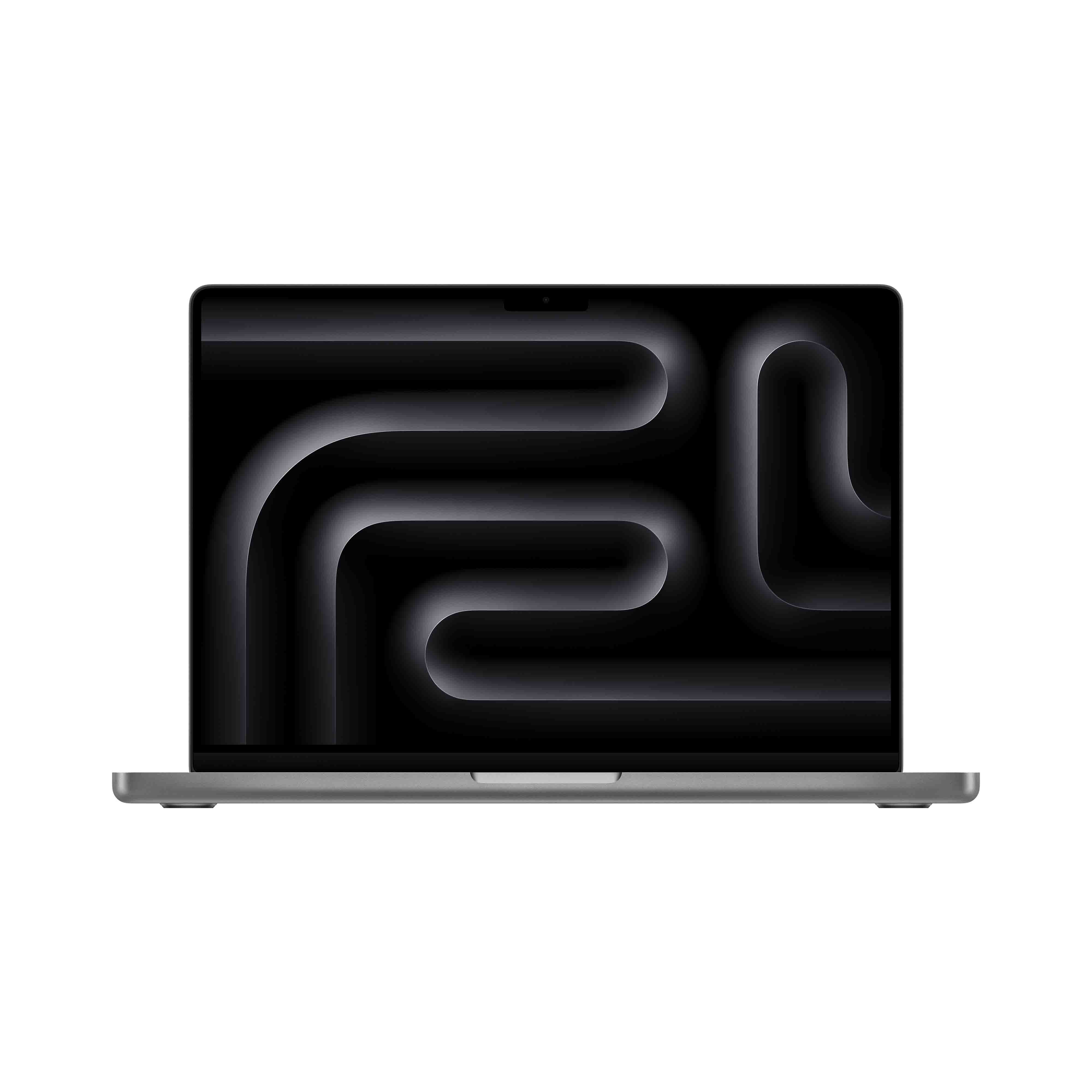 Apple MacBook Pro 14-inch in Space Gray.
 Apple MacBook Pro 14-inch in Space Gray.